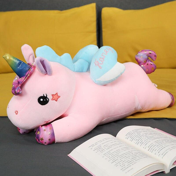 Big Fluffy Unicorn Plush